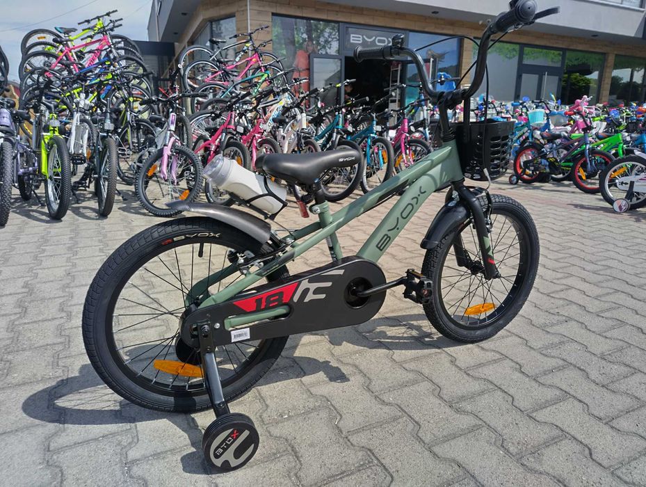 BYOX Велосипед 18" CHALLENGE зелен