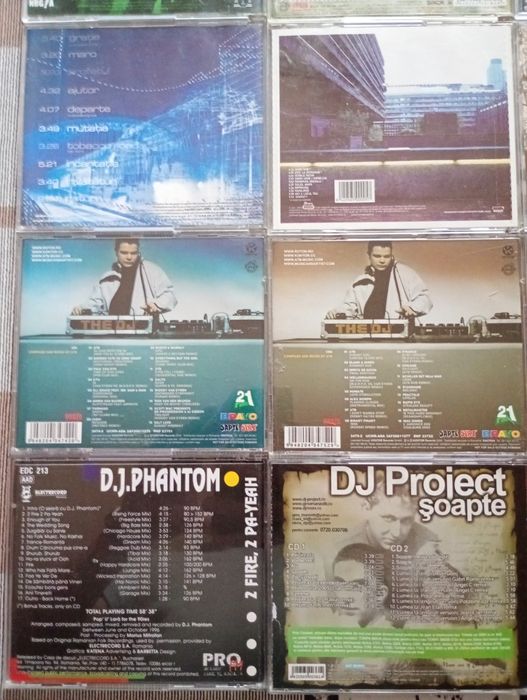 CD ,: Suie Paparude 3rei Sud Est NSK Atb Clas  D.J Phantom Tmbase Voltaj Elegance Pops Andra DJ Proiect