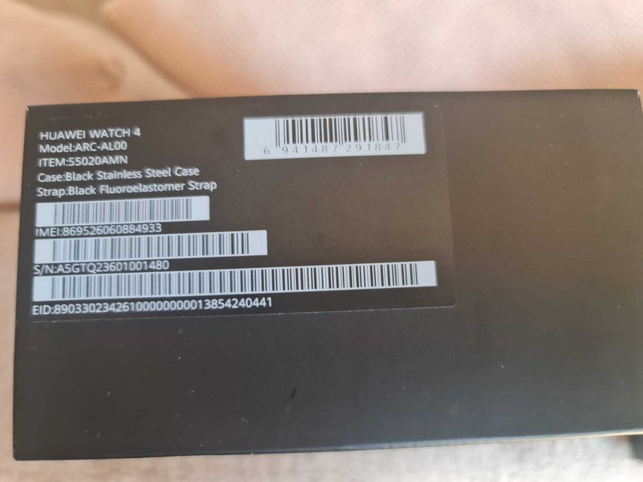 Smartwatch Huawei Watch 4, 46mm, Black