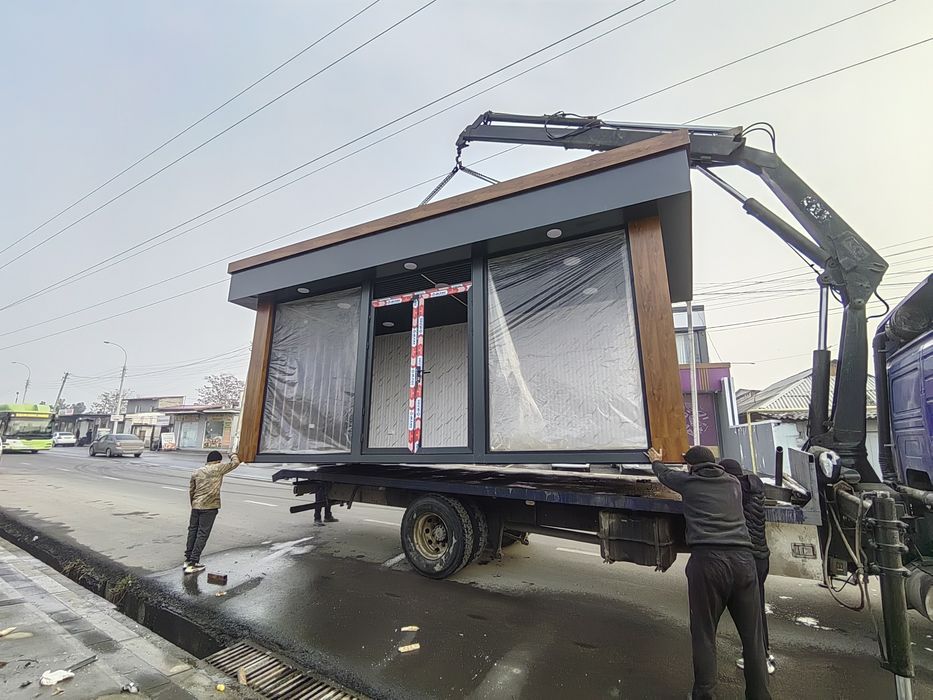 Магазин мобильных из контейнера