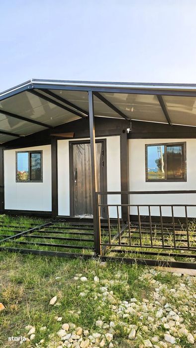 Casa de vacanță nouă  90 mp , modulară , structura metalica