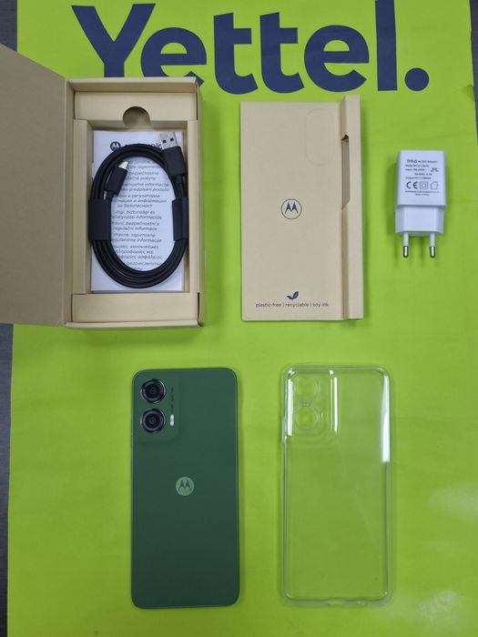 НЕАКТИВИРАН 256GB Motorola G35 5G Гаранция Yettel 2029 Green | Зелен