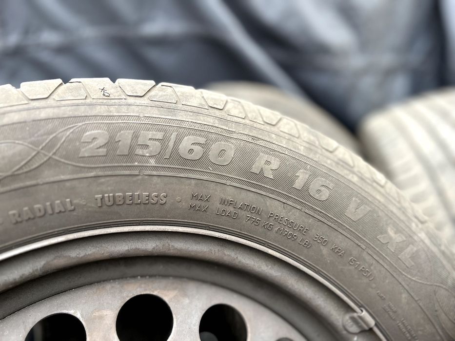 Set complet de roți de vară – 4 anvelope cu jante incluse (R16)