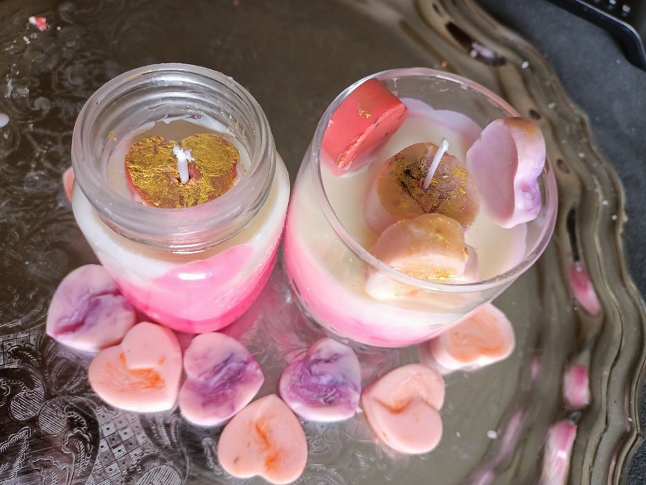 Ароматни арт свещи от соев восък