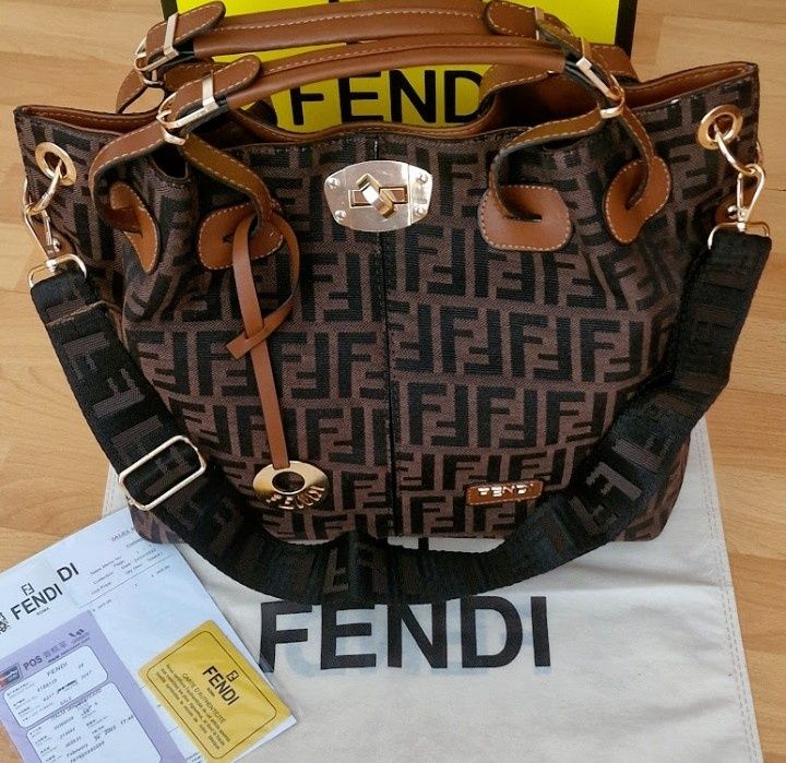 Geanta damă material textil,logo metalic auriu,curea detasabila,sacule