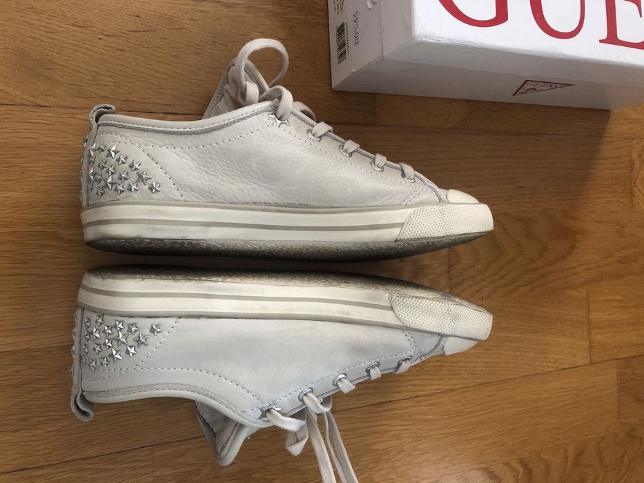 Tenisi Adidasi Guess originali piele naturala