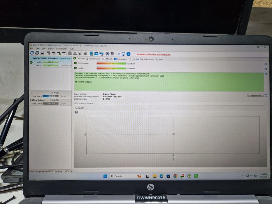 Hp 250 G8 I5gen 11, 16GB/512