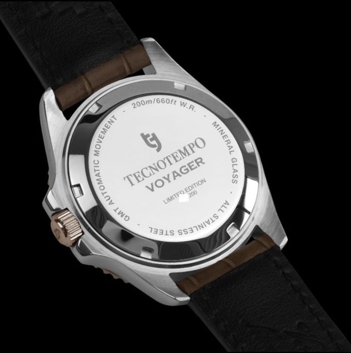 Vand ceas Tecnotempo Voyager GMT Automatic 200M WR – Editie Limitata