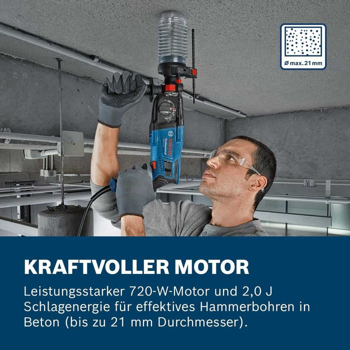 Перфоратор Bosch Professional GBH 2-21, 720 W