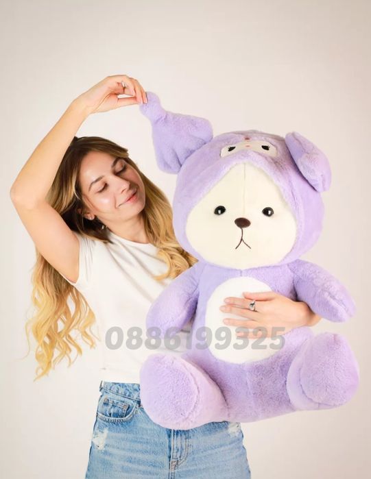 Голямо Плюшено Мече Стич/Куроми/Пикачу, 70см Голяма плюшена играчка ме