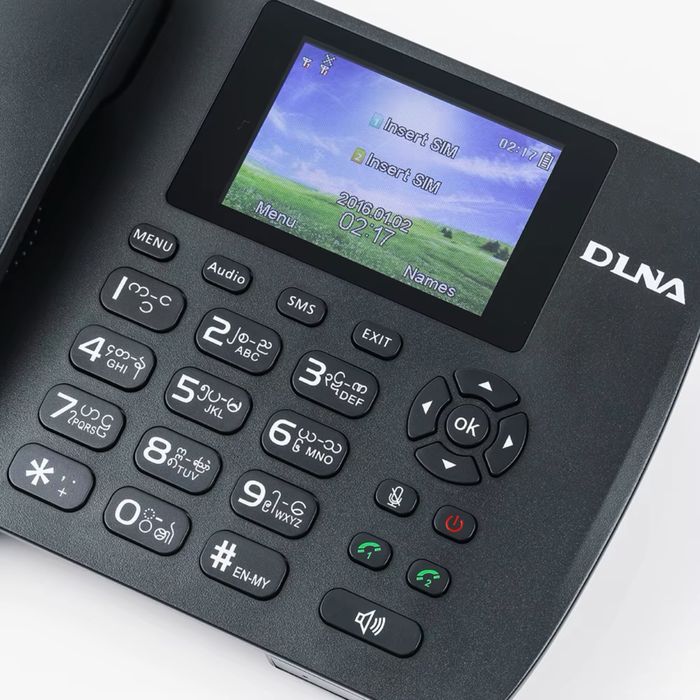 Стационарный Телефон DLNA ZT9100 DUAL SIM С Функцией Запись Звонков