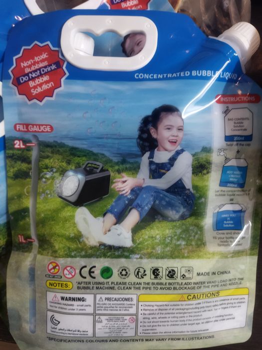 Мыльные пузыри  (запасные) для пистолетов