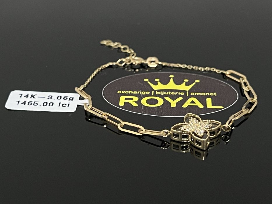 Bijuteria Royal CB : Bratara dama aur 14k 585   3,06 gr