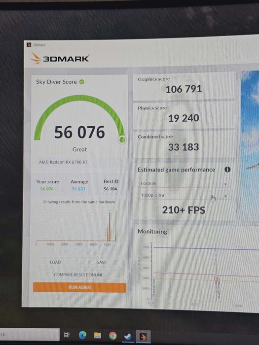 PC Gaming i5 10600k OC 5.0, Rx 6700XT 12gb, 16 gb ram, cs 2 250-350fps