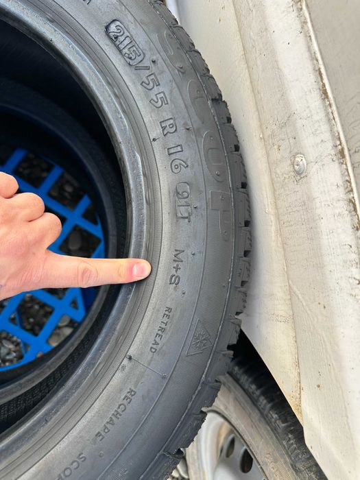 Anvelope ALL SEASON, CAUCIUCURI Iarna, DOT2024, CAUCIUC 215 55 16