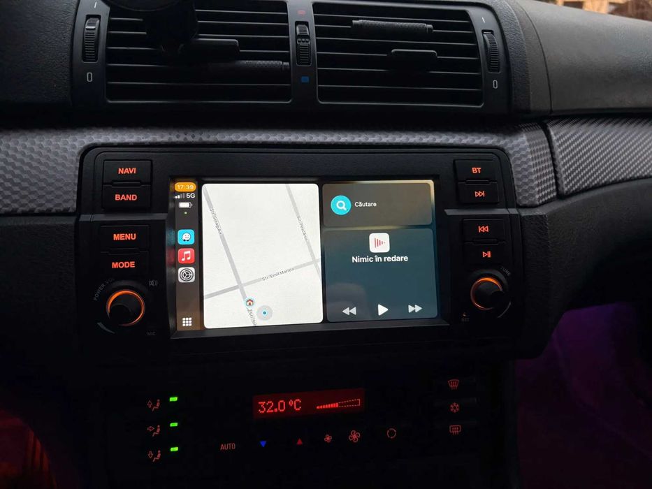 Navigatie GPS Android Dedicata BMW E46 - Android Auto , CarPlay , DSP