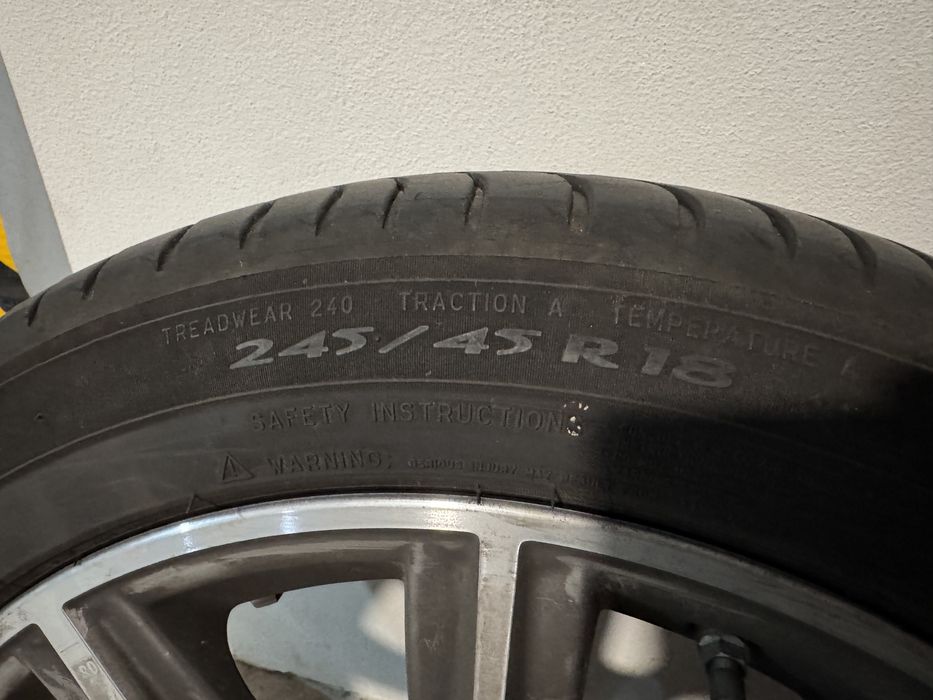Roti originale bmw seria 5 2018 r18 jante + anvelope