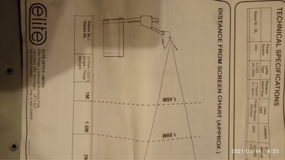 Кодоскоп/Оверхэйд графопроектор/ OverHead Projectors