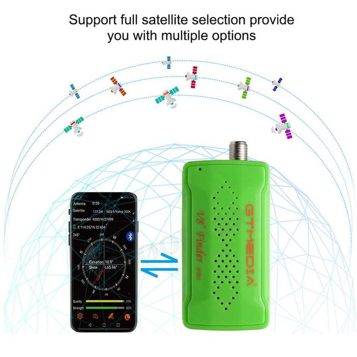 Satfinder Aparat reglat antene satelit Auto focus sat/Telekom, Digi