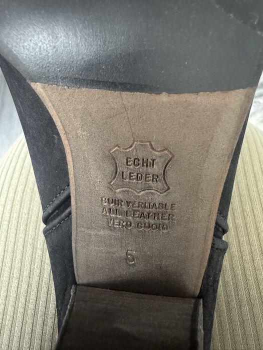 Сапоги из натуральной кожи