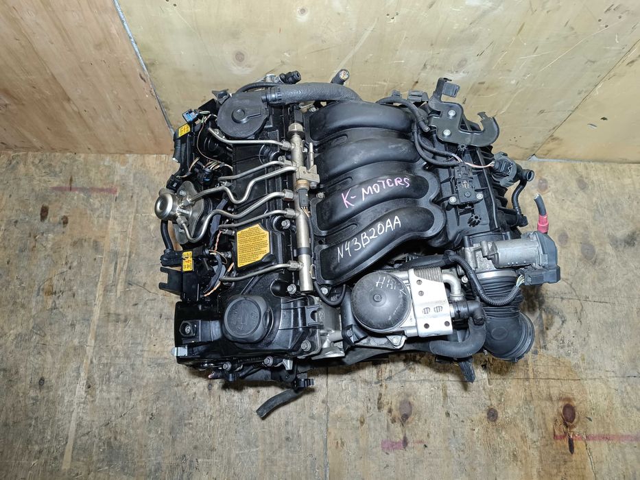 Двигатель N43 2.0 N43B20 BMW 1 3 E87 E90 E91 Н43 Н43Б20 БМВ Е87 Е90