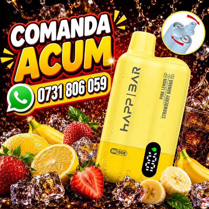Happ Bar 150.000 puffs 2 arome