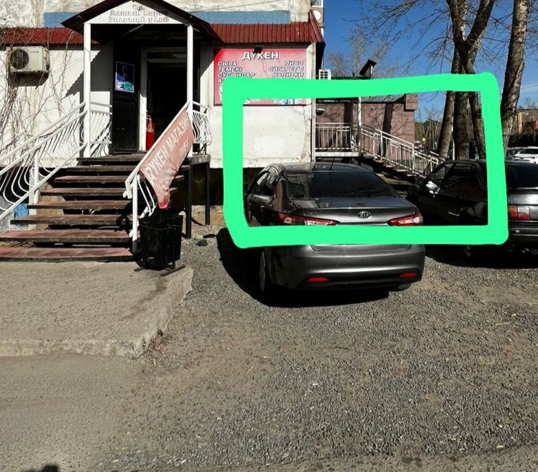 Сдам место возле магазина