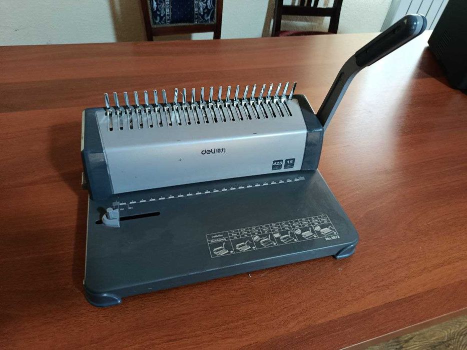 Переплёт аппарат Deli (металлический)