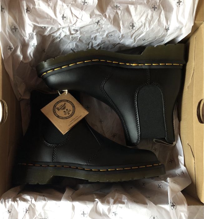 Dr. Martens 2976 Vegan ОРИГИНАЛНИ дамски боти/челси - 37/23,5см
