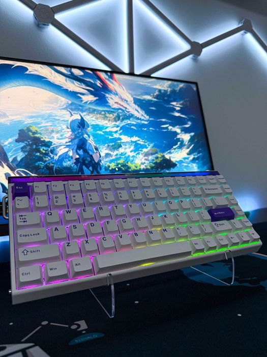 Tastatura Aula Hero 84HE / switch uri / stabilizatoare lubrifiate