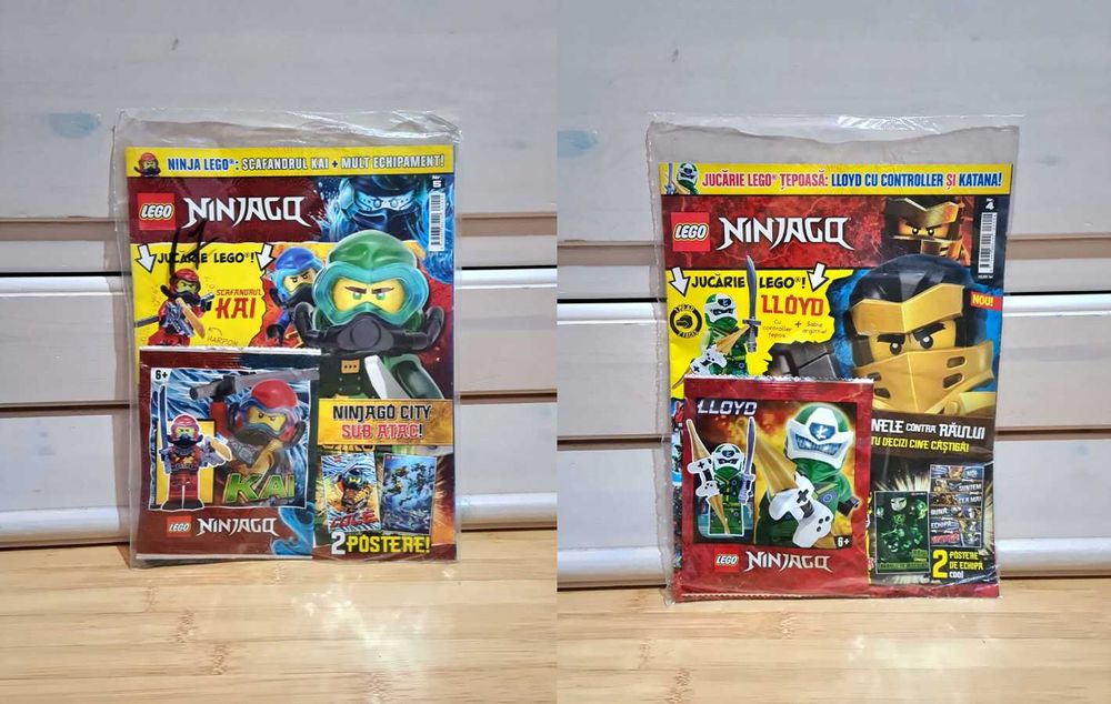 Reviste Lego Ninjago, SIGILATE