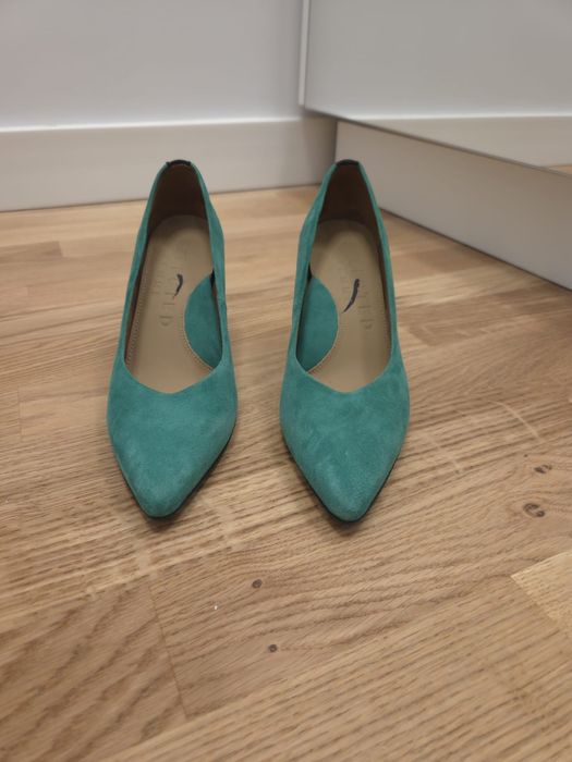 Pantofi piele întoarsă