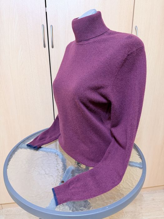 Мъжки пуловер поло100% кашмир C by Bloomingdale's. Размер S/М