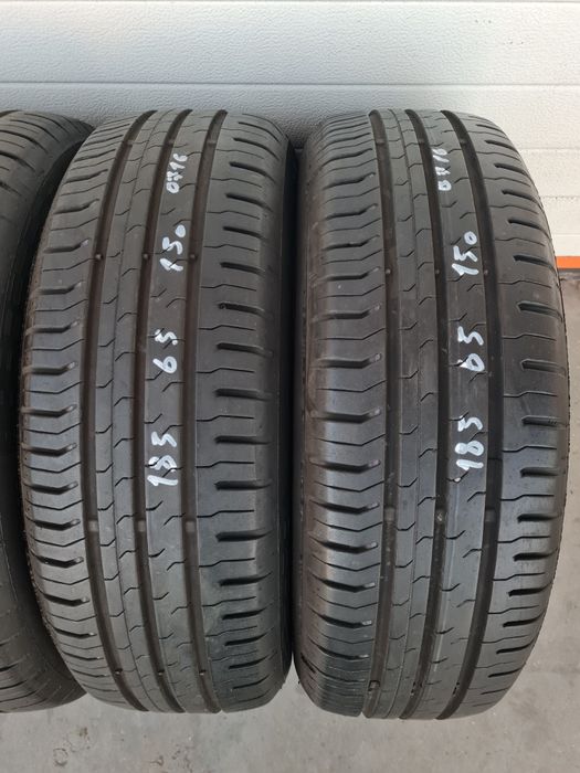 Летни гуми 4 броя CONTINENTAL ContiEcoContact5 185 65 R15 дот 0716