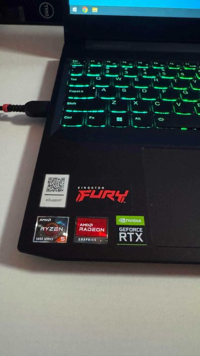 Laptop Gaming Lenovo IdeaPad 3 15ACH6, AMD Ryzen 5 5600H, 16GB RAM,  NVIDIA GeForce RTX 3050 4GB, SSD 512GB, 120Hz