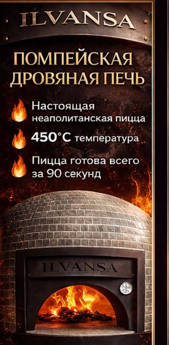 Печь для пиццы, мяса, хлеба