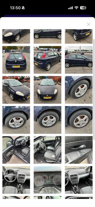 Vand Fiat Grand Punto pentru dezmembrat