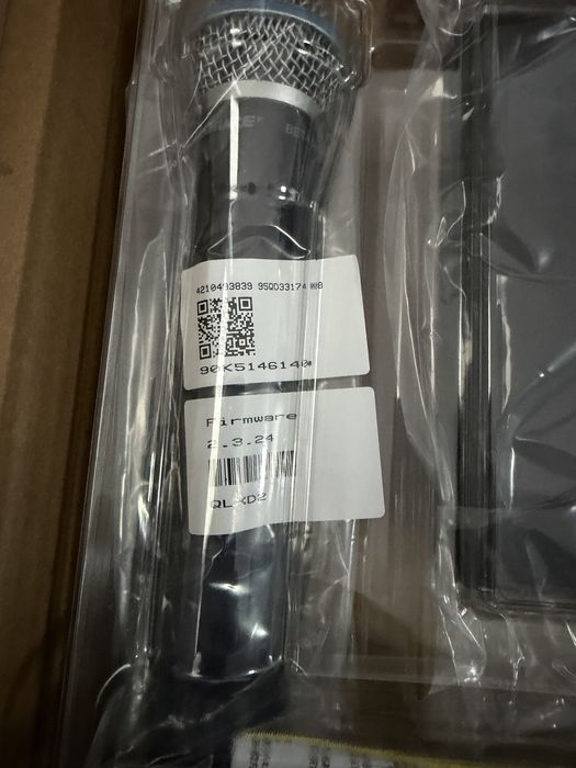 Shure Model QLXD24E/SM58-K51 професионале микрофон