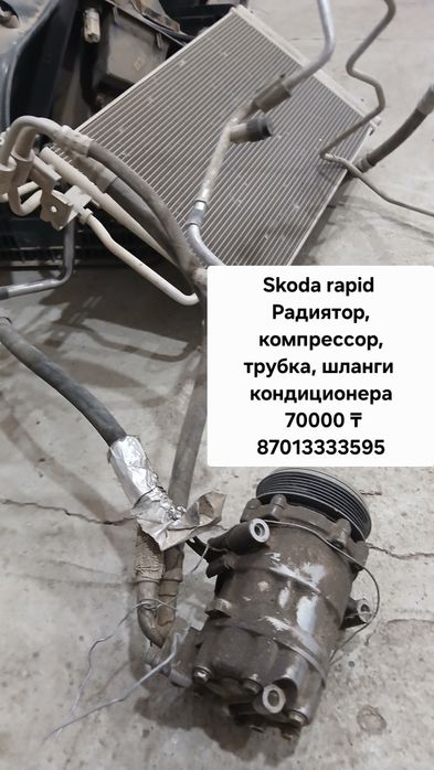 Skoda rapid запчасти