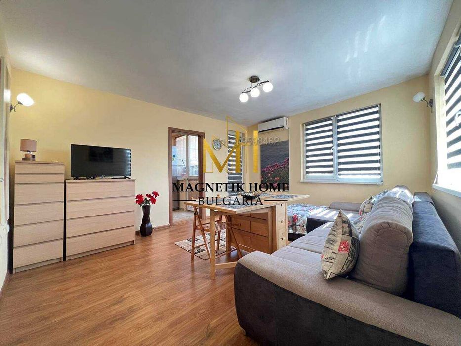 Безупречен едностаен апартамент до Новата поща в ж.к. Братя Миладинови