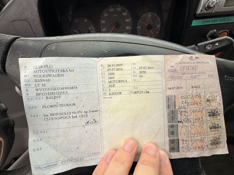 Vand  dubă - Volkswagen LT