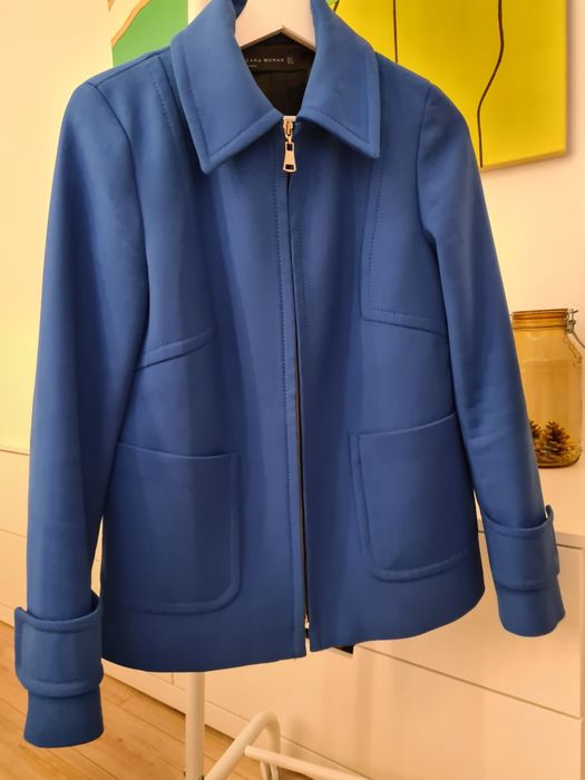 Geaca primavara albastru Zara S