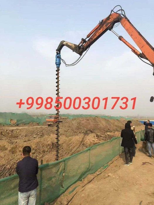 Buravoy yamabur yamobur ямабур бур бурилка малипулятор sany 155  volvo