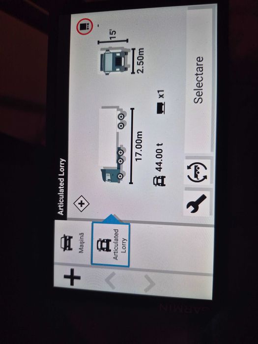 GPS-Garmin Dezl LGV610