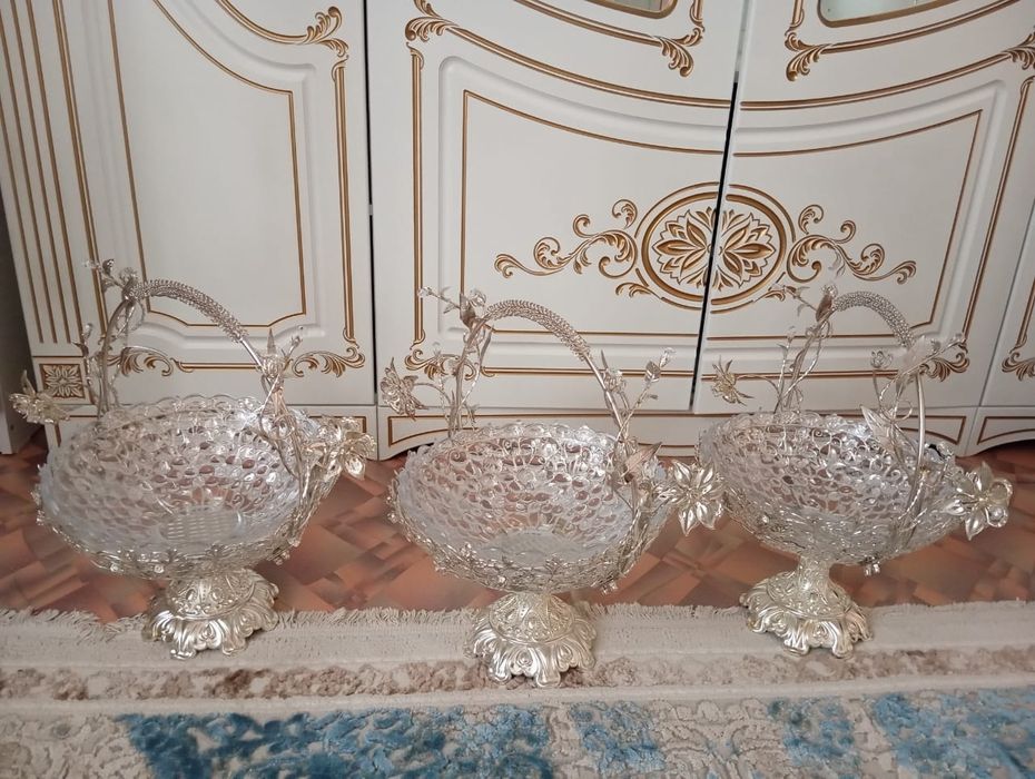 Продаётся посуды хрустальные