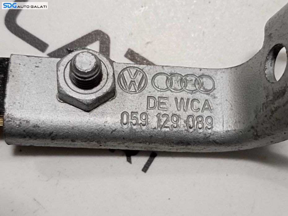 Teava Conducta Apa Audi Q7 3.0 TDI 2007 - 2009 Cod 059129089 [M5566]