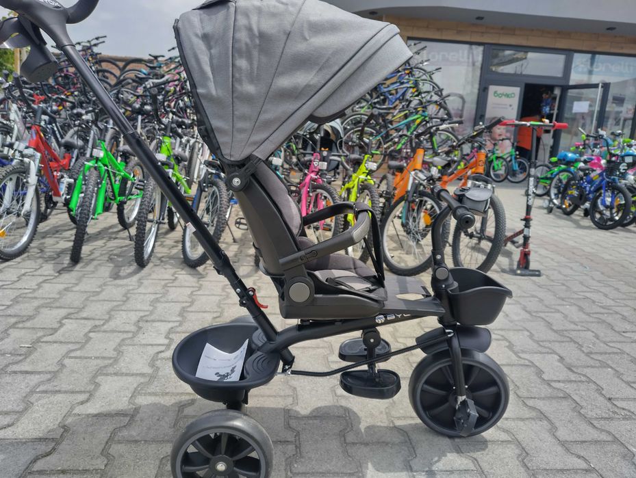 BYOX Детска триколка SUMMER сив