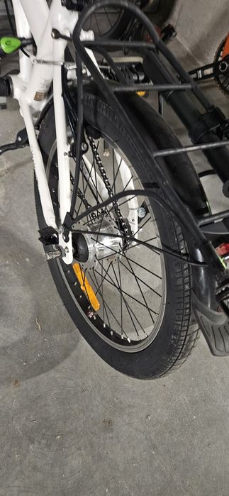 Bicicleta pliabila Hoptown 7, viteze in butuc