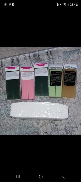 Rezerve de ceara și hârtie de epilat