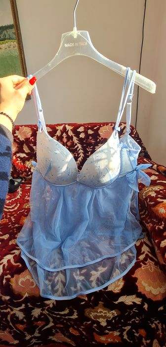 NOU! Babydoll voal bleu_Censored_85D